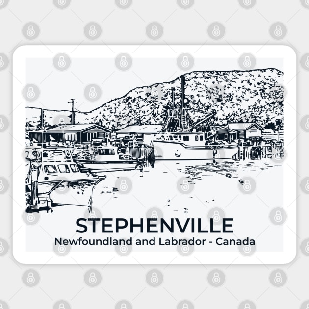 Stephenville - Newfoundland and Labrador Magnet by Lakeric